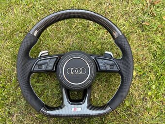 AUDI KARBON ŠPORTOVÝ ZKOSENY VOLANT - 10