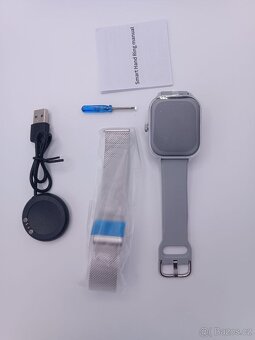 Hodinky smart watch Silver H9 Max - 10