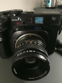 Mamiya 7 ii (černý) s objektivem 80 mm f/4 + popruh - 10