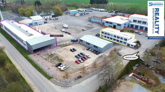 Pronájem skladovací haly, 350 m2 - Lišov, Hůrecká ul. - 10
