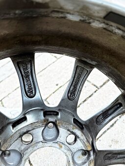 Sada 4x zimních kol - 8mm 205/60 R16 + Disky Mercedes 5x112 - 10