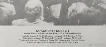 Dokumenty doby - Havel ...do r. 1990 - 10