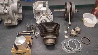 Motor NSU OSL 351 - hlinikova hlava - 10