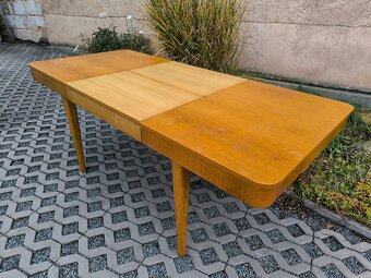 Art Deco jídelní rozkládací stůl Jindřich Halabala - 10