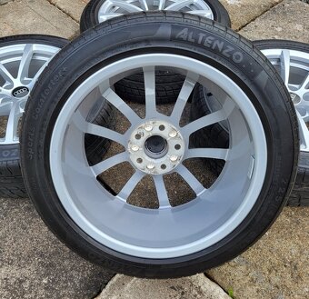 Originál 17" Audi A6 VW Škoda 5x112 letní pneu 5,5-6mm - 10