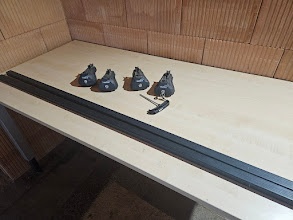 střešní nosič, zahrádka příčník Hakr na lyžiny (hagusy) - 10