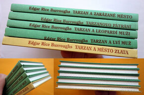 Tarzan- E. R. Burroughs/ komplet 24 knih/ NEČTENÉ, INTAKTNÍ - 10