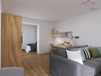 Exkluzivní pronájem zařízeného bytu 2+kk (49 m2) Na Bělidle, - 10
