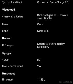 VIKING II 40000 mAh QC 3.0 černý - 10