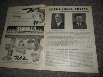 TYP 1946 s reklamami, Truhlářské listy, firma Šípek reklama - 10