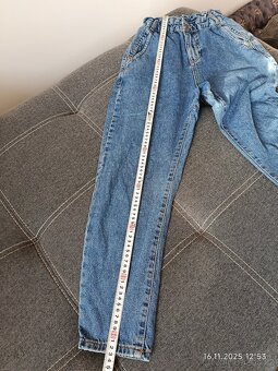 ZARA baggy modré vel.32/XS - 10