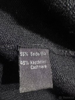 Hedvábné Kašmírový svetr Vel L-XL - 10