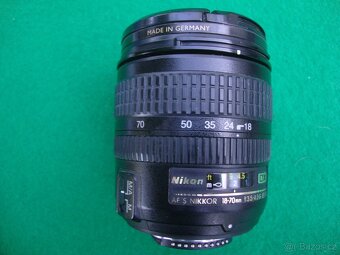 Objektiv NIKON NIKKOR DX AF-S 18-70 mm f3,5-4,5 G ED pěkný - 10