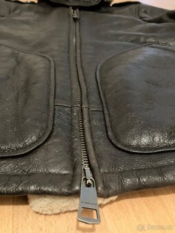 Kožená damská bunda Burbery - 10