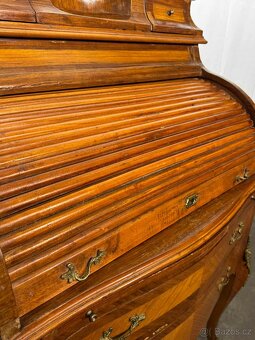 Starožitný sekretář s roletou (133026) - 10