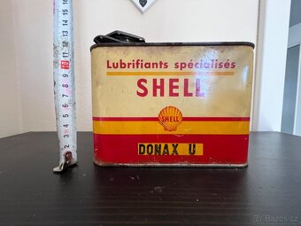 Plechovka od oleje Shell - 10