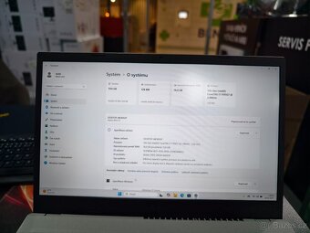 Výkonný notebook i7 1195G7, 16GB, 1TB SSD - záruka - 10
