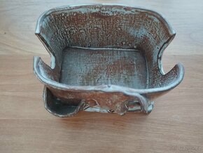 Váza, sklenice na alkohol, keramika, sklo - 10