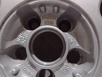 ALU kola 5x100 R15 195/65 zimní - 10