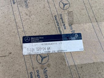 Mercedes W126 zadní lampa levá nová - 10