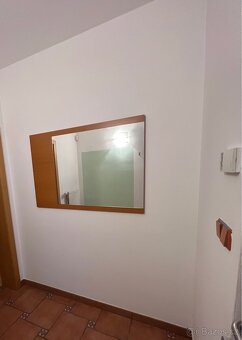 Skříň na boty - Botník + velké zrcadlo - 10