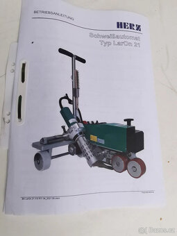 Máquina de soldar membranas para techos PVC HERZ LarOn 21 57 - 10