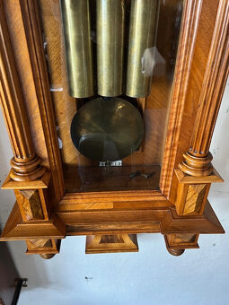 Velké 172 cm měsíční hodiny okolo roku 1880. - 10