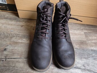 Dvoje goretexové kožené pánské zimní boty v.46/46,5 - 10