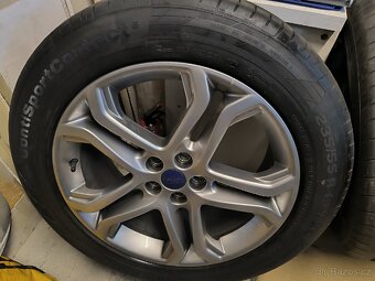 Alu kola Ford Kuga Edge 5x108 r19 Originál,pneu 5,5mm - 10