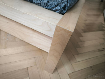 IKEA MALM 180x200 + výsuvný díl za čelo + polohovací rošty - 10