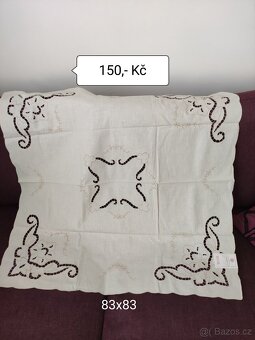 Vyšívané dečky ubrusy - 10