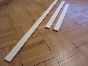 Soklové podlahové lišty 4 m a úchytky clip G (35 ks) - 10