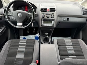 ►VW TOURAN 1,6 MPI UNITED - 75 kW, 7 MÍST, DEŠŤ. SENZOR◄ - 10