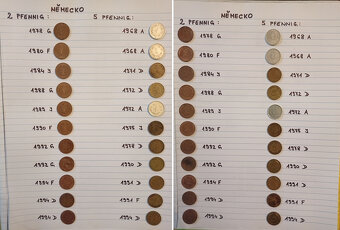 Staré mince (ČSSR,ČSFR,ČR + zahraničí) - 10