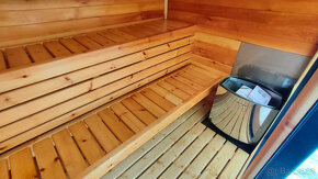 Venkovní finská panoramatická sauna Diamant - 10