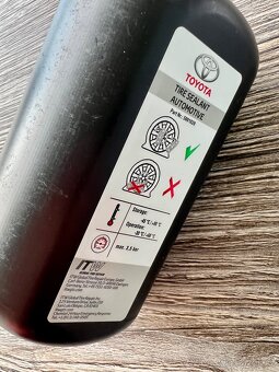 Tyre repair kit - Toyota ( 12V ) - kompresor + gel - 10