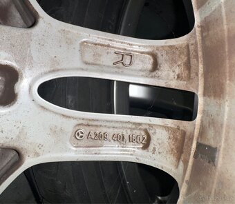 Mercedes Benz 18” AMG ALU kola Originál CLK W209 W203 - 10