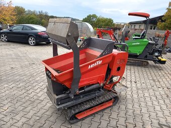 Pásový minidumper nůžkové zvedání korby - 10