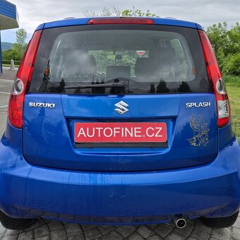 SUZUKI SPLASH 1,2 GLX KLIMATIZACE 2009 5DV. 135tis km - 10
