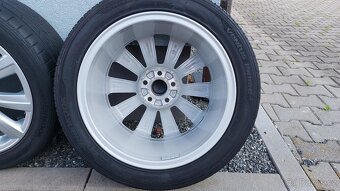 Alu kola originál 5x100 r16 vw Polo letní pneu - 10