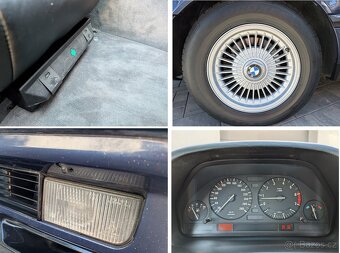 BMW E32 750i m70 10/1991 facelift, bez koroze originál stav - 10