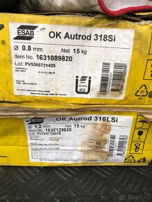 Svářecí elektrody ,dráty - 10