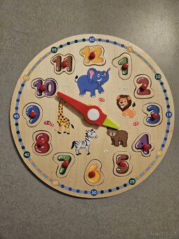 Dřevěné puzzle skládačky - 10