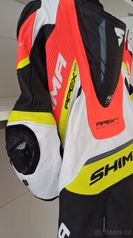 Kožená 1 - dílná kombinéza Shima Apex RS - 10