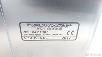 Profesionální gastro mlýn na maso BRAHER TM-114 - 10