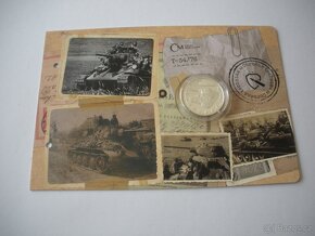 Sada stříbrných mincí Obrněná technika - 10