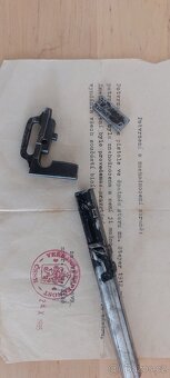 Pistole Steyr 1912 úředně znehodnocena v roce 1985 na VB - 10