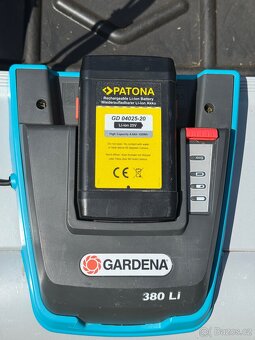 Vřetenová sekačka Gardena 380 Li - 10