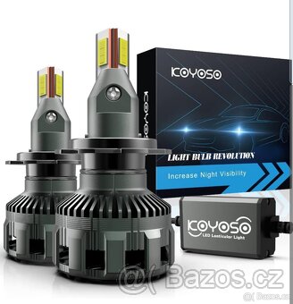 AGPTEK H7 LED žárovka 60W,KOYOSO H7 LED 90W,H11 - 10