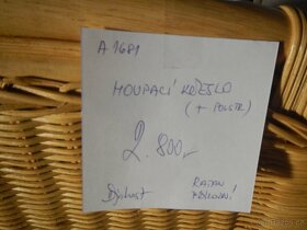 Houpací křeslo ratanové - 10